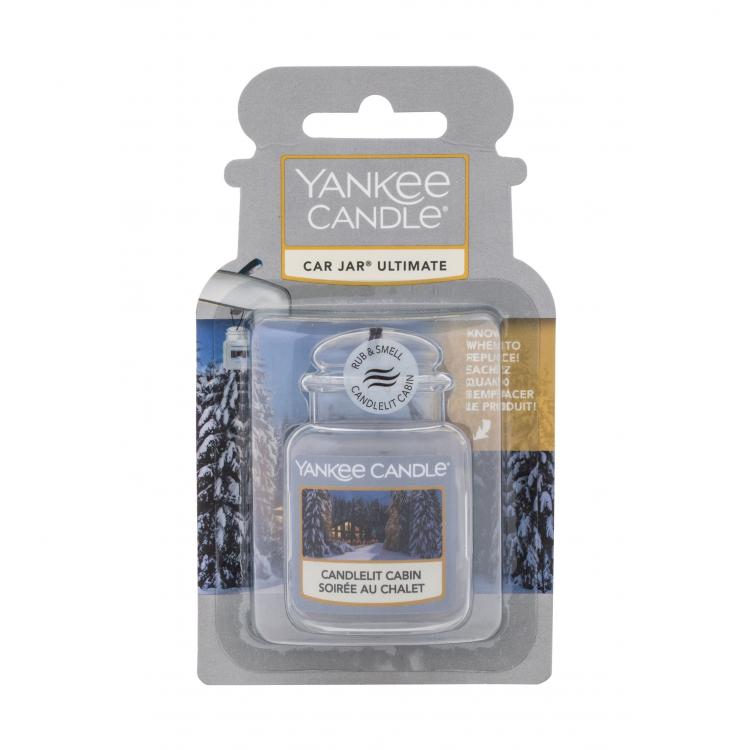 Yankee Candle Candlelit Cabin Car Jar Vôňa do auta 1 ks