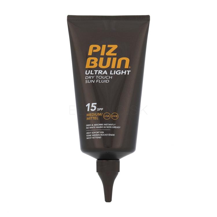 PIZ BUIN Ultra Light Dry Touch Sun Fluid SPF15 Opaľovací prípravok na telo 150 ml