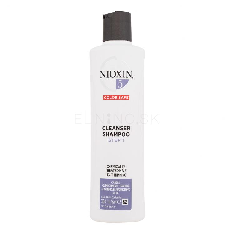 Nioxin System 5 Cleanser Shampoo Šampón pre ženy 300 ml