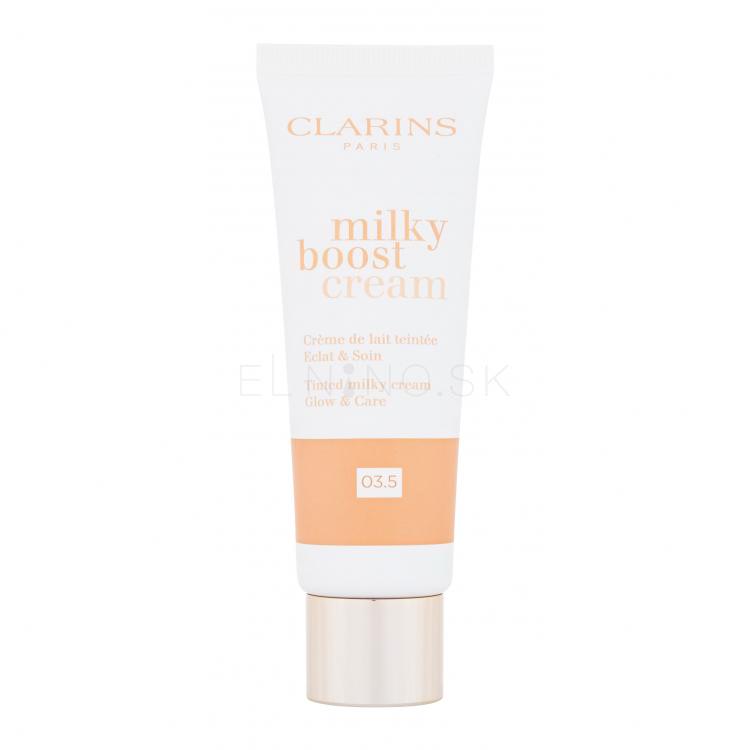 Clarins Milky Boost Cream Glow &amp; Care BB krém pre ženy 45 ml Odtieň 03.5