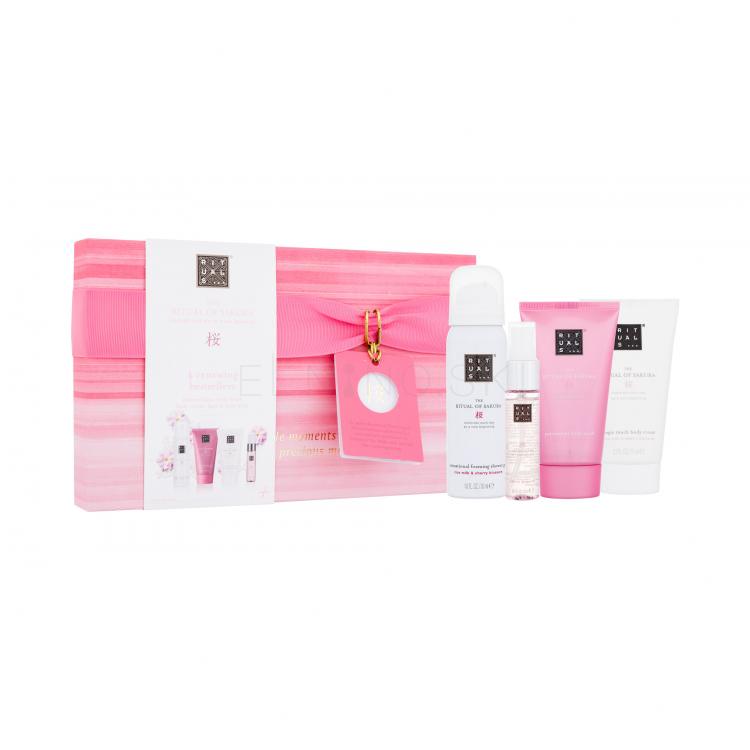 Rituals The Ritual Of Sakura 4 Renewing Bestsellers Darčeková kazeta telový krém The Ritual Of Sakura 70 ml + sprchovacia pena The Ritual Of Sakura 50 ml + telový peeling The Ritual Of Sakura 70 ml + telový sprej The Ritual Of Sakura 20 ml