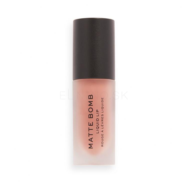 Makeup Revolution London Matte Bomb Rúž pre ženy 4,6 ml Odtieň Delicate Brown