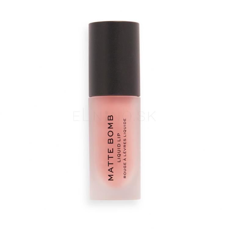 Makeup Revolution London Matte Bomb Rúž pre ženy 4,6 ml Odtieň Nude Magnet