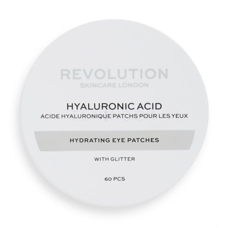 Revolution Skincare Hyaluronic Acid Hydrating Eye Patches Maska na oči pre ženy 60 ks