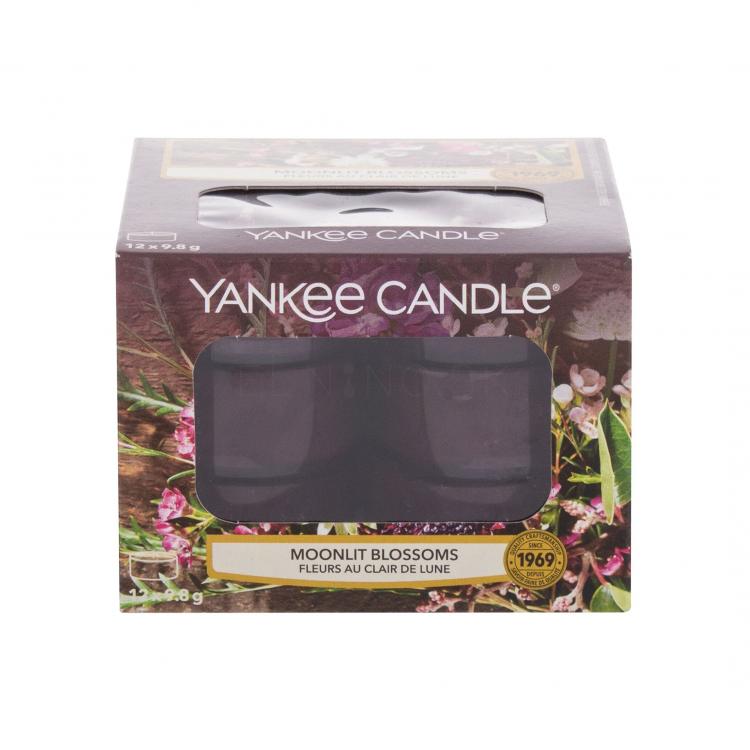 Yankee Candle Moonlit Blossoms Vonná sviečka 117,6 g poškodená krabička