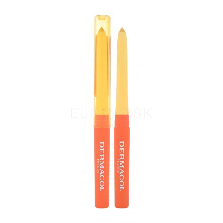 Dermacol Summer Vibes Mini Eye &amp; Lip Pencil Ceruzka na oči pre ženy 0,09 g Odtieň 01