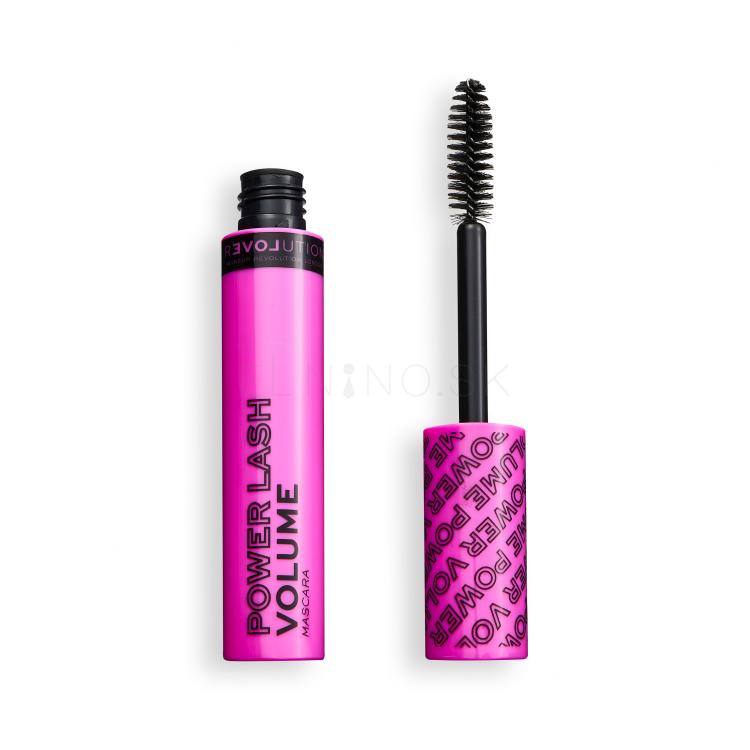 Revolution Relove Power Lash Volume Špirála pre ženy 8 ml Odtieň Black