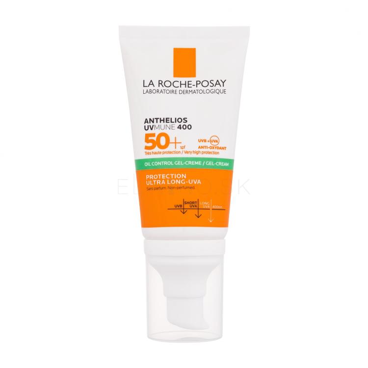 La Roche-Posay Anthelios UVMUNE 400 Oil Control Gel-Cream SPF50+ No Parfum Opaľovací prípravok na tvár 50 ml