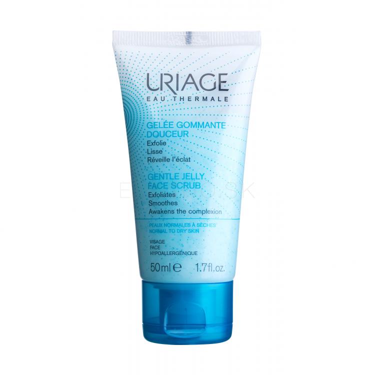 Uriage Gentle Jelly Face Scrub Peeling pre ženy 50 ml