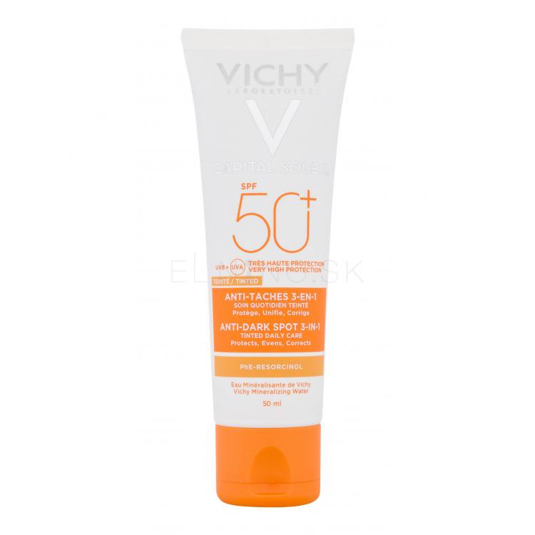 Vichy Capital Soleil Anti-Dark Spot 3-in-1 SPF50+ Denný pleťový krém pre ženy 50 ml