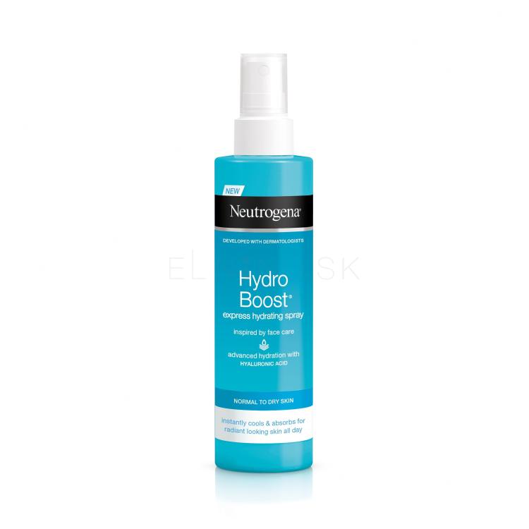 Neutrogena Hydro Boost Express Hydrating Spray Telová voda 200 ml