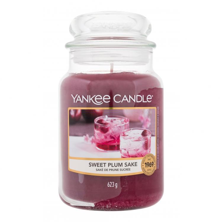 Yankee Candle Sweet Plum Sake Vonná sviečka 623 g