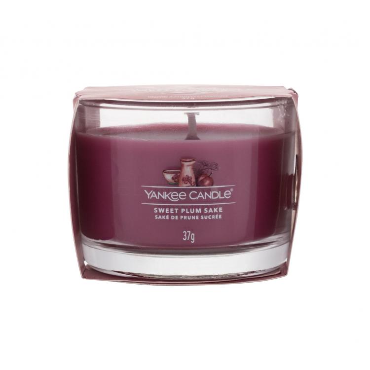 Yankee Candle Sweet Plum Sake Vonná sviečka 37 g