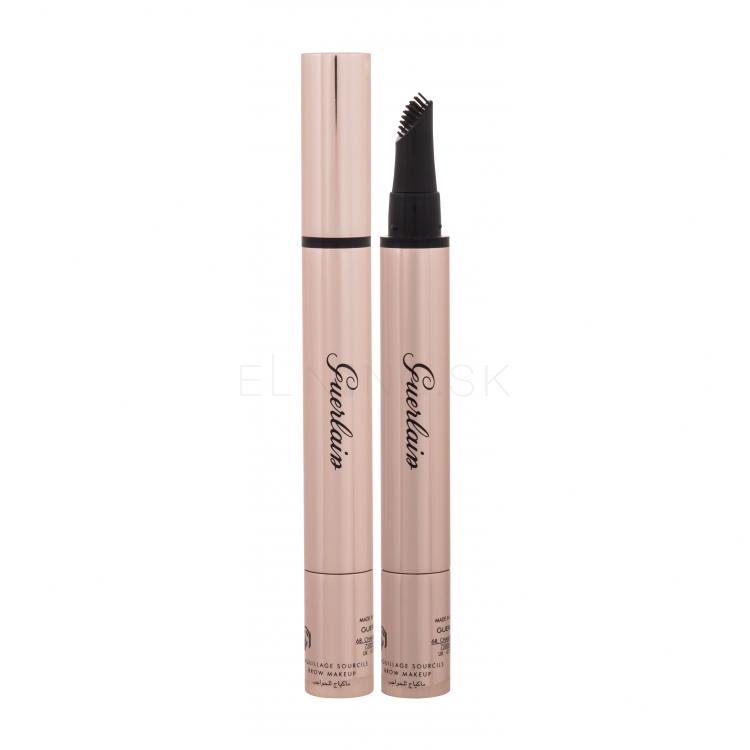 Guerlain Mad Eyes Brow Framer Gél a pomáda na obočie pre ženy 2,5 ml Odtieň 02 Brown tester