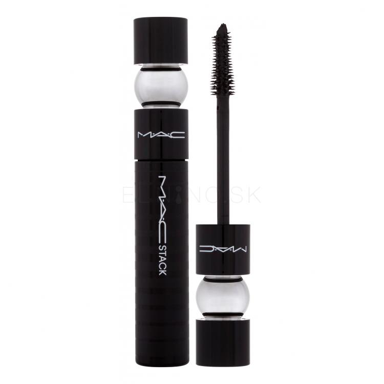 MAC M.A.CStack Micro Brush Mascara Špirála pre ženy 12 ml Odtieň Black