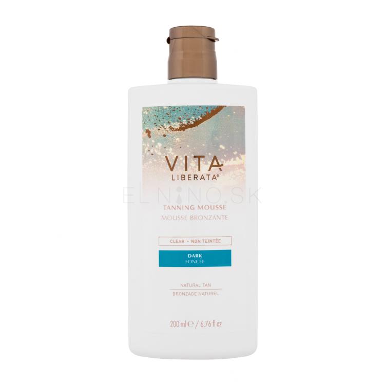 Vita Liberata Tanning Mousse Clear Samoopaľovací prípravok pre ženy 200 ml Odtieň Dark