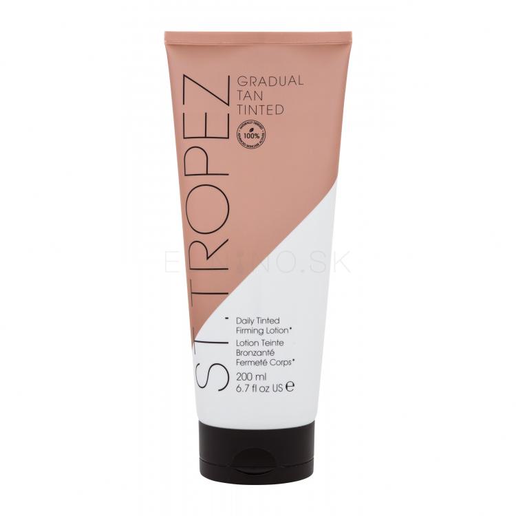 St.Tropez Gradual Tan Tinted Daily Tinted Firming Lotion Samoopaľovací prípravok pre ženy 200 ml poškodená krabička