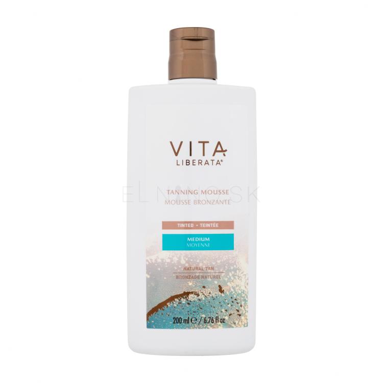 Vita Liberata Tanning Mousse Tinted Samoopaľovací prípravok pre ženy 200 ml Odtieň Medium poškodená krabička