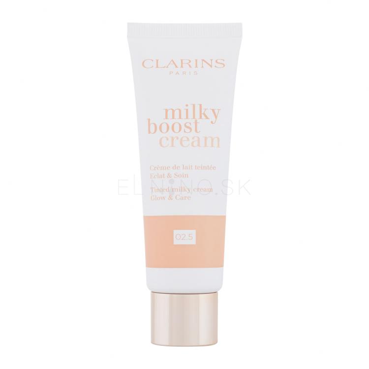 Clarins Milky Boost Cream Glow &amp; Care BB krém pre ženy 45 ml Odtieň 02.5