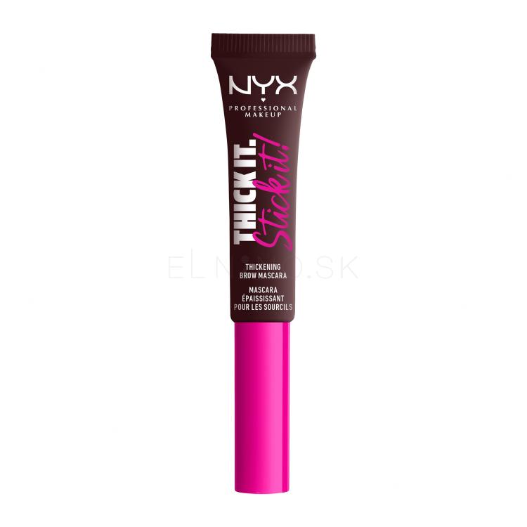 NYX Professional Makeup Thick It Stick It! Špirála na obočie pre ženy 7 ml Odtieň 07 Espresso