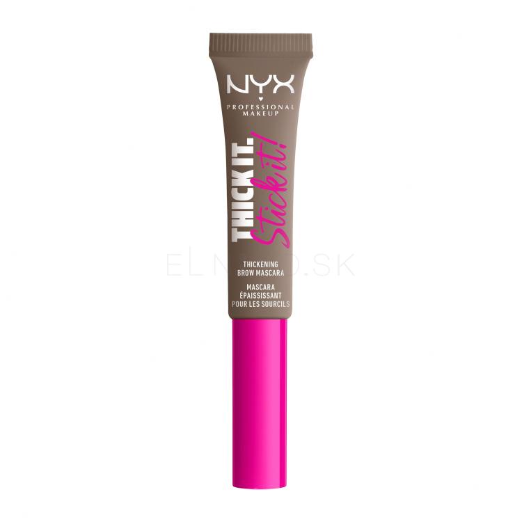 NYX Professional Makeup Thick It Stick It! Špirála na obočie pre ženy 7 ml Odtieň 01 Taupe