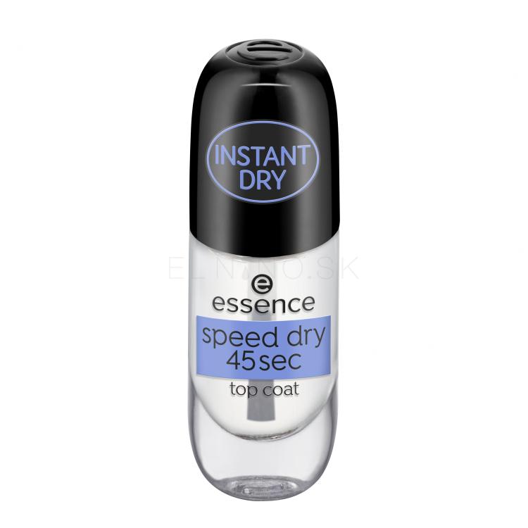 Essence Speed Dry 45sec Top Coat Lak na nechty pre ženy 8 ml