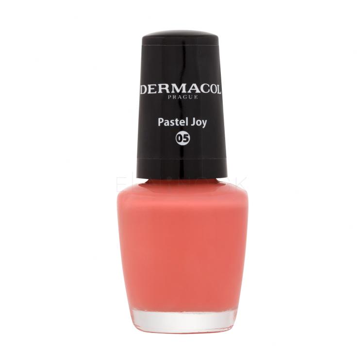 Dermacol Mini Pastel Lak na nechty pre ženy 5 ml Odtieň 05 Pastel Joy