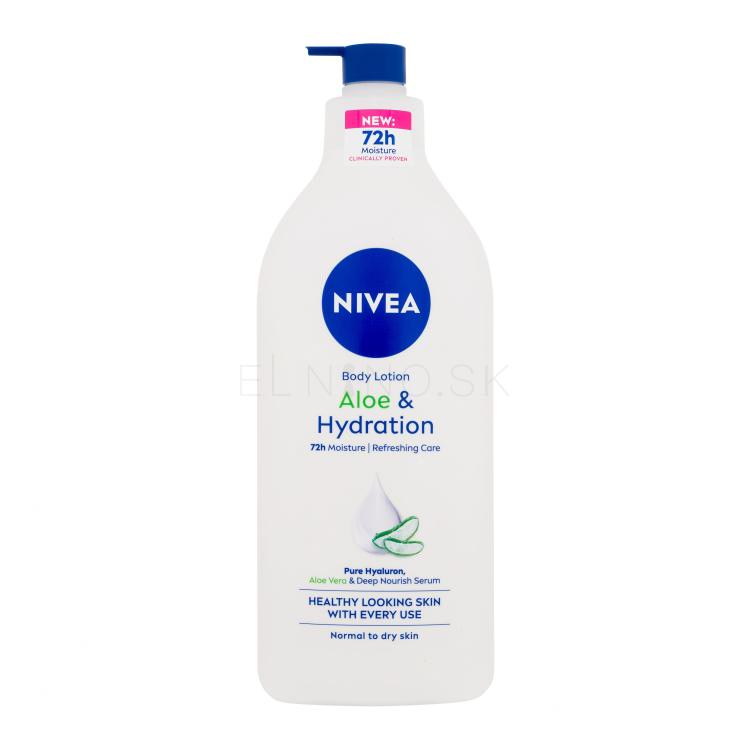 Nivea Aloe &amp; Hydration Body Lotion Telové mlieko pre ženy 625 ml