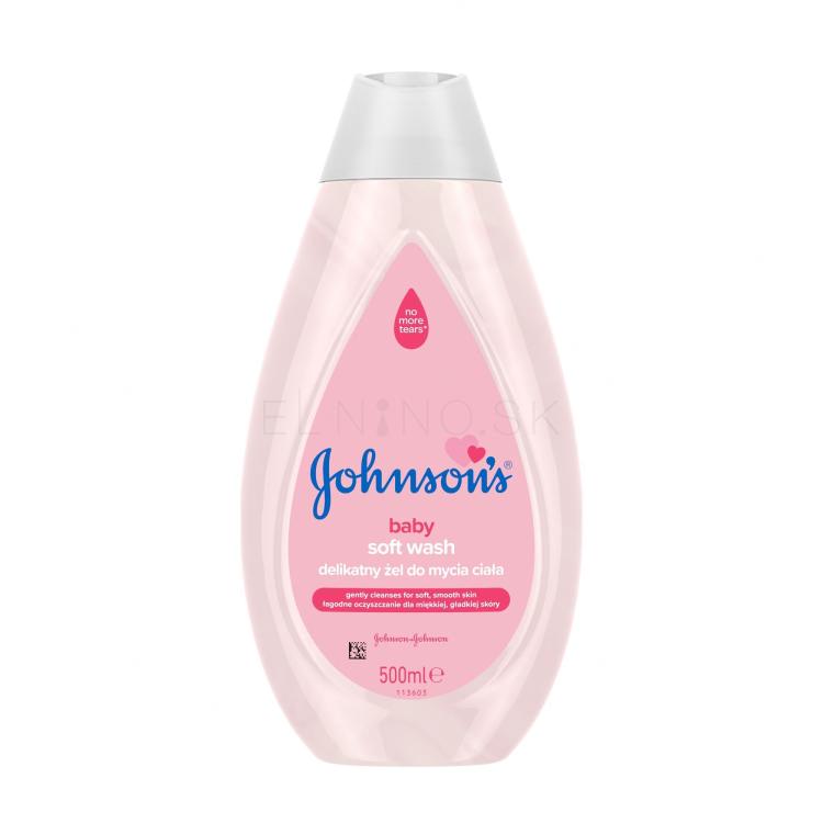 Johnson´s Baby Soft Wash Sprchovací gél pre deti 500 ml