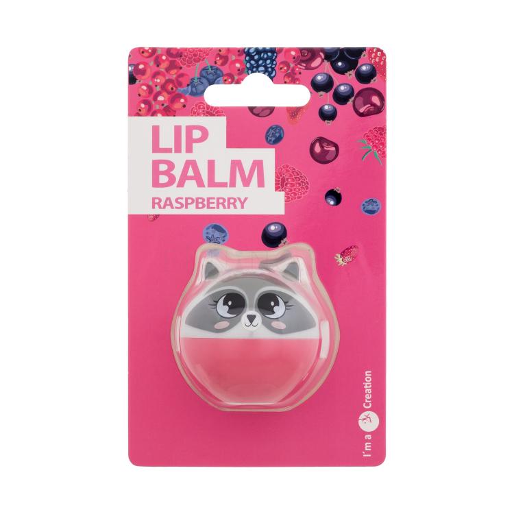 2K Cute Animals Lip Balm Raspberry Balzam na pery pre ženy 6 g