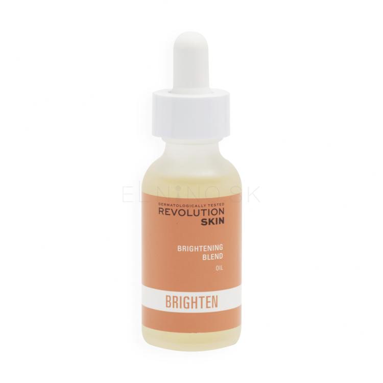 Revolution Skincare Brighten Brightening Blend Oil Pleťový olej pre ženy 30 ml