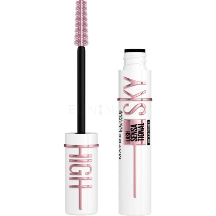 Maybelline Lash Sensational Sky High Tinted Primer Podkladová báza pod riasenku pre ženy 7,7 ml Odtieň Black