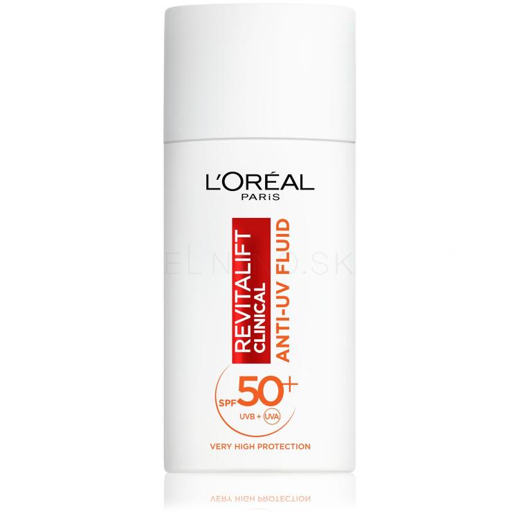 L&#039;Oréal Paris Revitalift Clinical Anti-UV Fluid SPF50+ Denný pleťový krém 50 ml