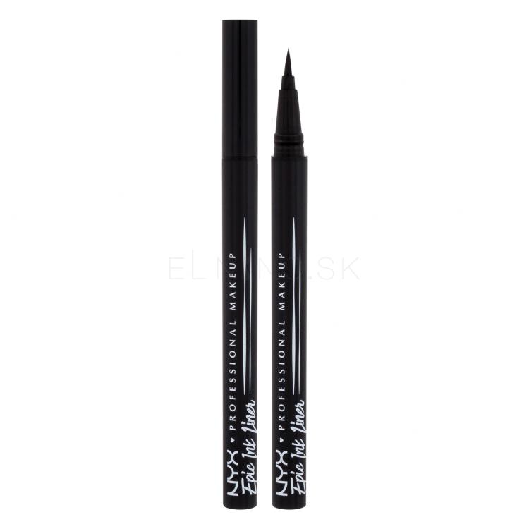 Nyx Professional Makeup Epic Ink Liner Očná Linka Pre ženy 1 Ml Odtieň 01 Black Poškodená 1763