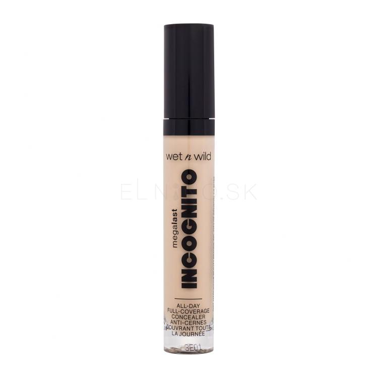 Wet n Wild MegaLast Incognito All-Day Full Coverage Concealer Korektor pre ženy 5,5 ml Odtieň Light Medium