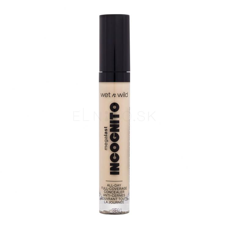 Wet n Wild MegaLast Incognito All-Day Full Coverage Concealer Korektor pre ženy 5,5 ml Odtieň Medium Neutral