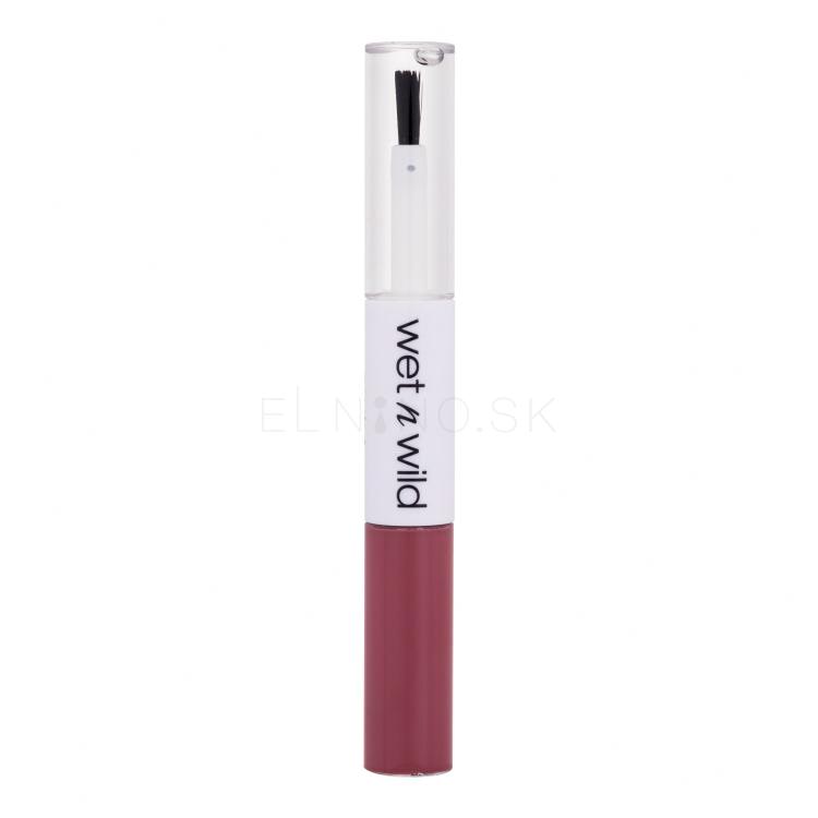 Wet n Wild MegaLast Lock &#039;N&#039; Shine Lip Color + Gloss Rúž pre ženy 4 ml Odtieň Utaupia