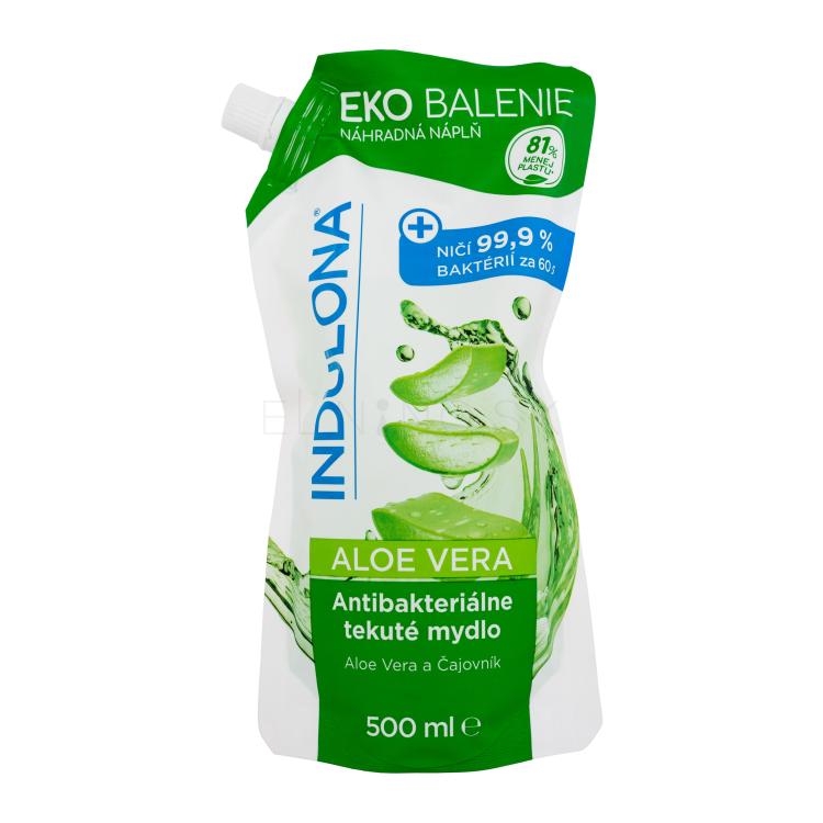 INDULONA Aloe Vera Antibacterial Tekuté mydlo Náplň 500 ml