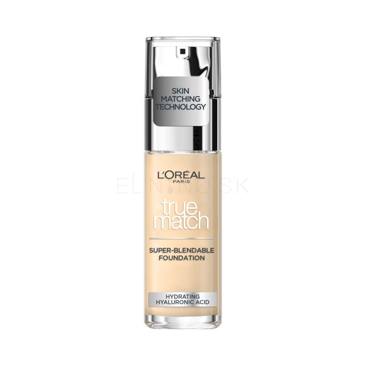 L&#039;Oréal Paris True Match Super-Blendable Foundation Make-up pre ženy 30 ml Odtieň 0.5N Porcelain