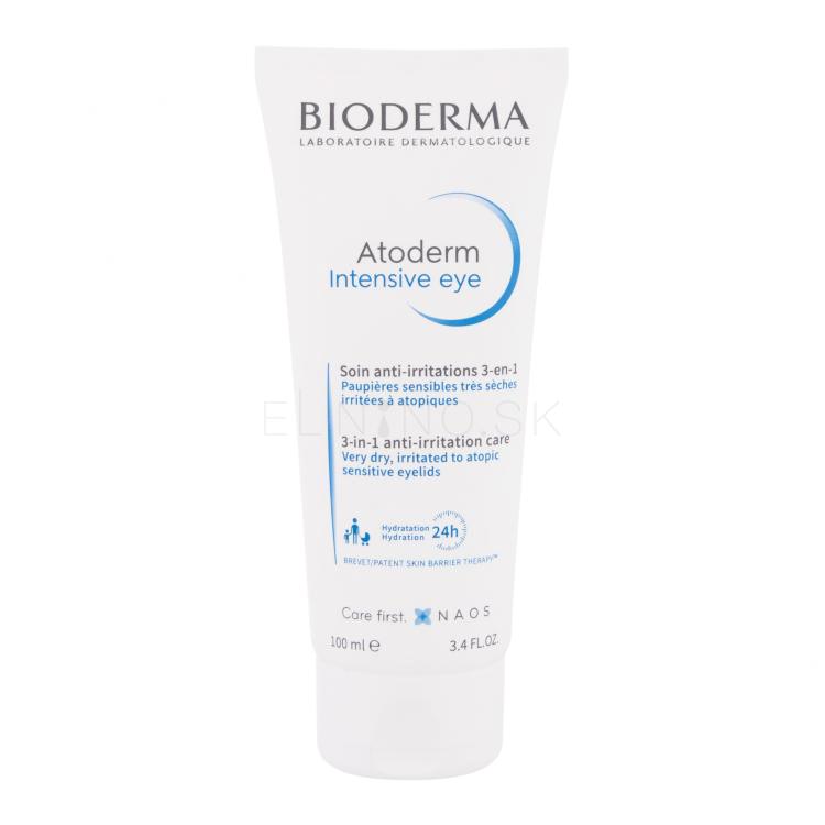 BIODERMA Atoderm Intensive Eye 3-In-1 Anti-Irritation Care Očný krém 100 ml poškodená krabička