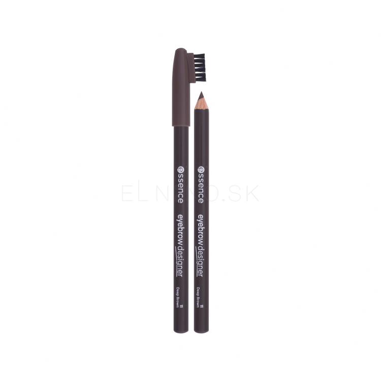 Essence Eyebrow Designer Ceruzka na obočie pre ženy 1 g Odtieň 11 Deep Brown