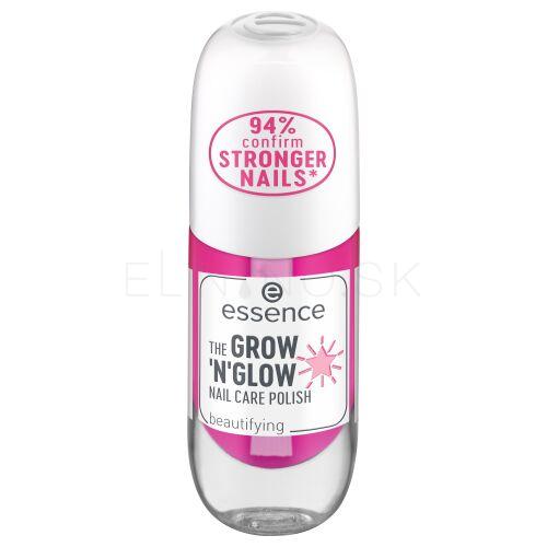 Essence The Grow&#039;N&#039;Glow Nail Care Polish Starostlivosť na nechty pre ženy 8 ml