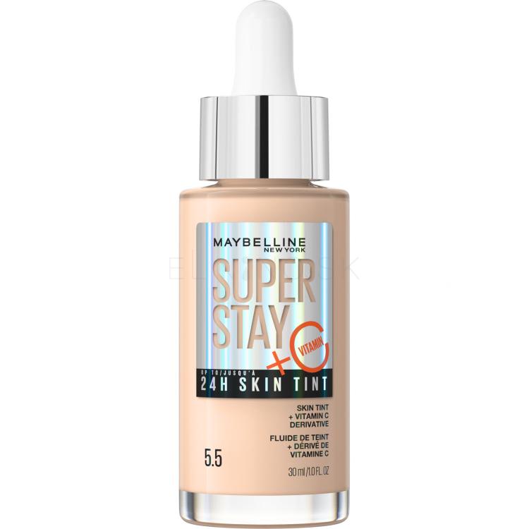 Maybelline Superstay 24H Skin Tint + Vitamin C Make-up pre ženy 30 ml Odtieň 5.5