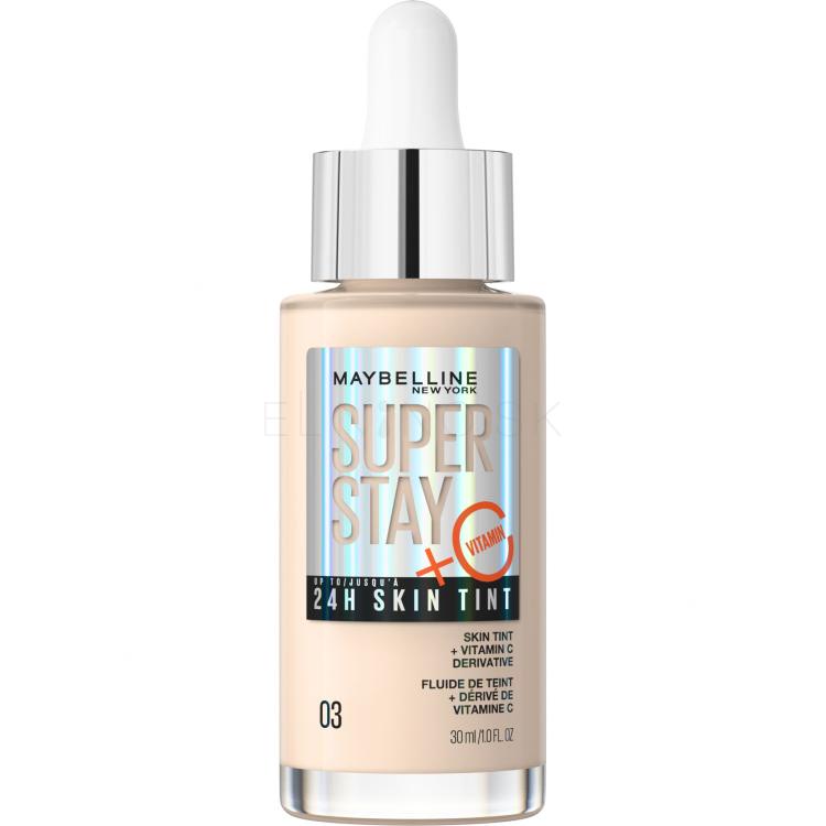 Maybelline Superstay 24H Skin Tint + Vitamin C Make-up pre ženy 30 ml Odtieň 03