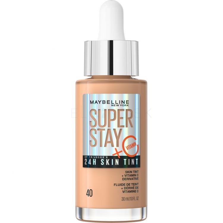 Maybelline Superstay 24H Skin Tint + Vitamin C Make-up pre ženy 30 ml Odtieň 40