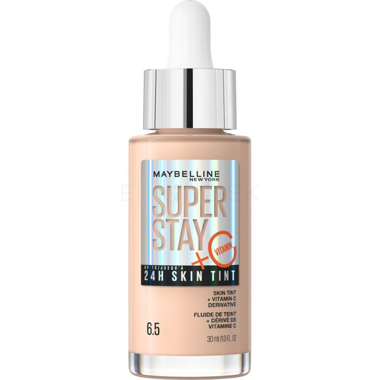 Maybelline Superstay 24H Skin Tint + Vitamin C Make-up pre ženy 30 ml Odtieň 6.5