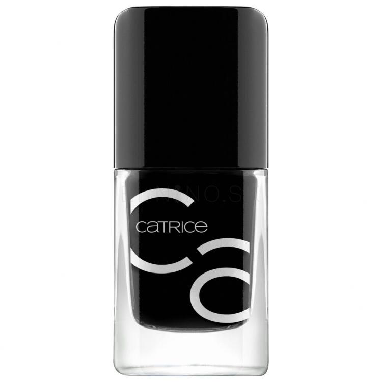 Catrice Iconails Lak na nechty pre ženy 10,5 ml Odtieň 20 Black To The Routes