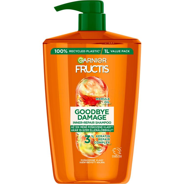 Garnier Fructis Goodbye Damage Repairing Shampoo Šampón pre ženy 1000 ml