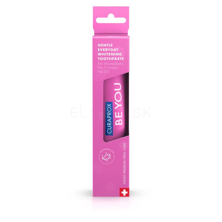 Curaprox Be You Gentle Everyday Whitening Toothpaste Candy Lover Watermelon Zubná pasta 60 ml