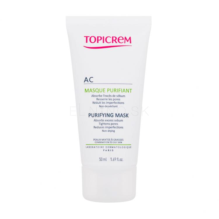 Topicrem AC Purifying Mask Pleťová maska pre ženy 50 ml